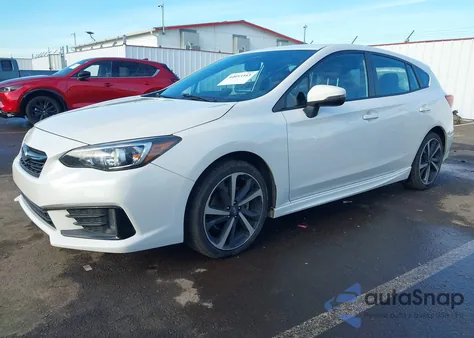 2021 Subaru Impreza Sport 5-Door из США, поврежденный, VIN 4S3GTAL62M3707939